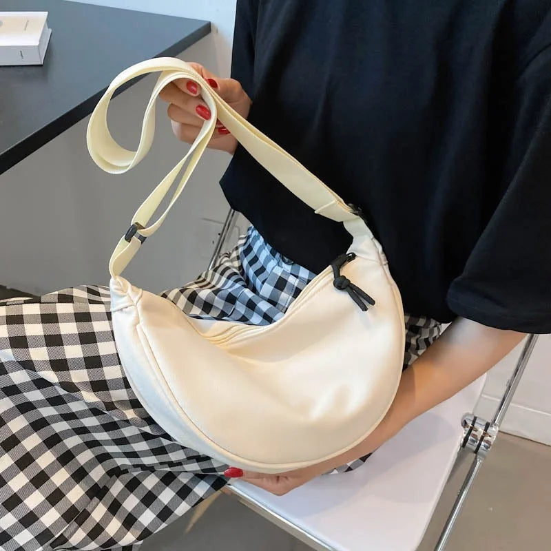 Women's Canvas Sling Bag Hobos Chest Bag