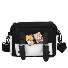 Nylon Crossbody Bag for Women Student Version