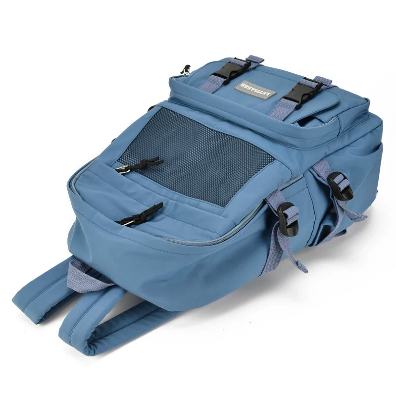 Crossten Waterproof Nylon Backpack for Women Men Student