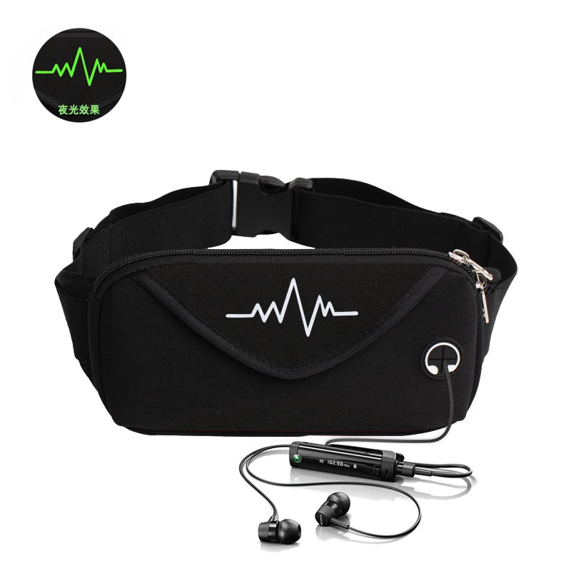 Crossten Printed Waist Bag for Women Men Travelling Belt Fanny Waistbag