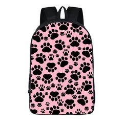 Pink Teenagers Girls Backpack Children Travel Backbag Headphone Port