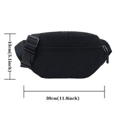 Waist Pack Bags Women Fanny Packs Letter Print Casual Chest Bags Man Belt Pouch