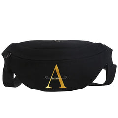 Waist Pack Bags Women Fanny Packs Letter Print Casual Chest Bags Man Belt Pouch