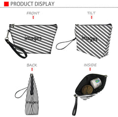 UV Printing Women PU Leather Cosmetic Bag