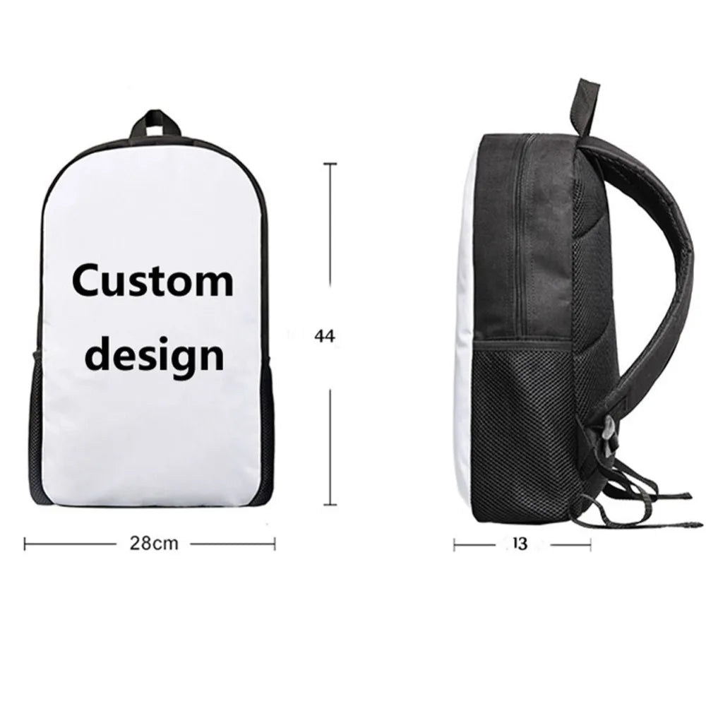 Sea Turtle Printed Boys Girls School Bags Children Backpack