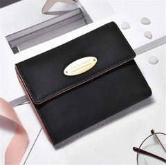 Women's Leather Wallet Ladies Purse Clip
