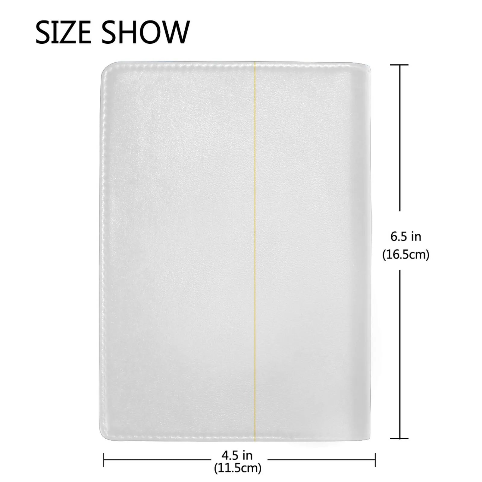Leather Passport Cover Travel Wallet Holder Case