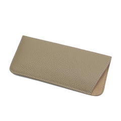 Leather Glasses Storage Bag Soft Myopia Sunglasses Men Women Cover