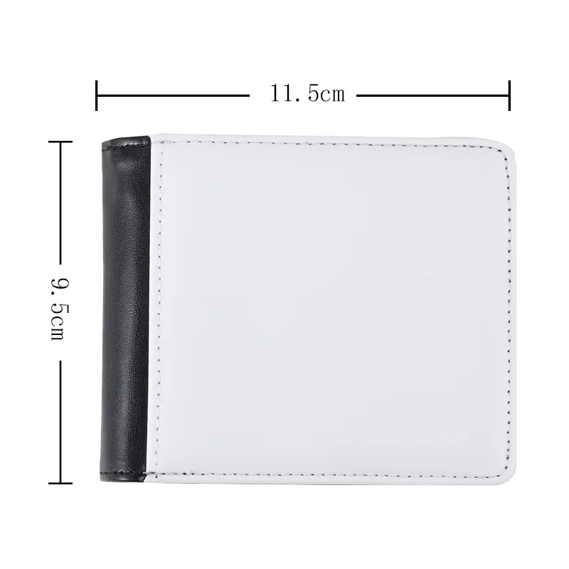 Men's Short Wallet Personalized Photo Wallet Holiday Gift
