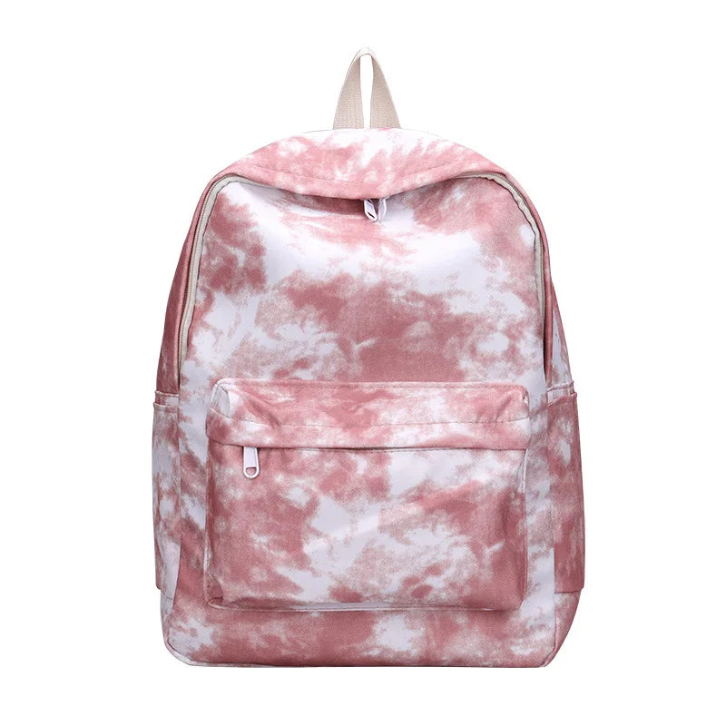 Personalized Name Embroidery School Bag Large Capacity Student Backpack