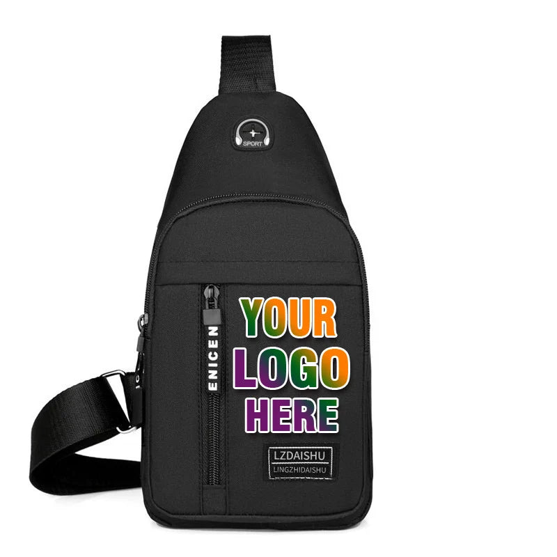 Men & Women Breast Bag for Travel Sports Outdoors