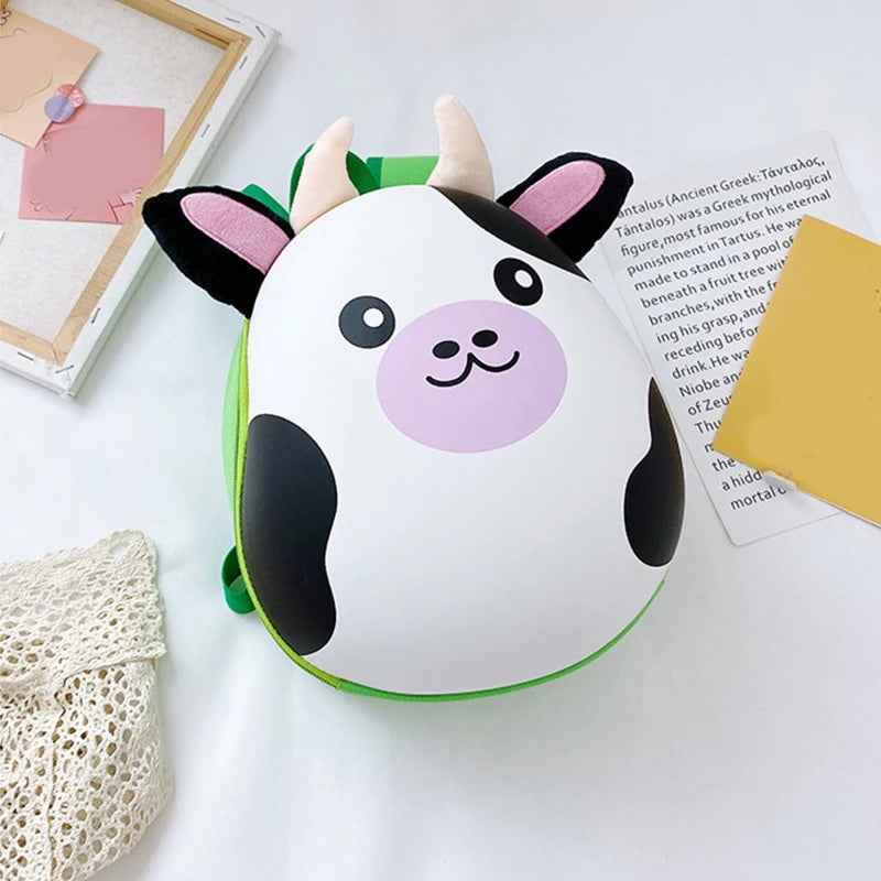 Cute 3D Animal Kids Backpack with Adjustable Shoulder Strap
