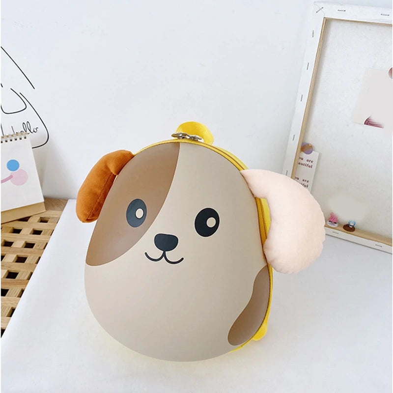 Cute 3D Animal Kids Backpack with Adjustable Shoulder Strap