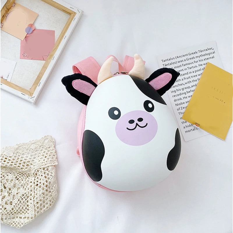 Cute 3D Animal Kids Backpack with Adjustable Shoulder Strap