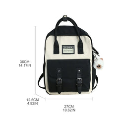 Middle School Student Backpack for Girls Outdoor Daypack Large Capacity