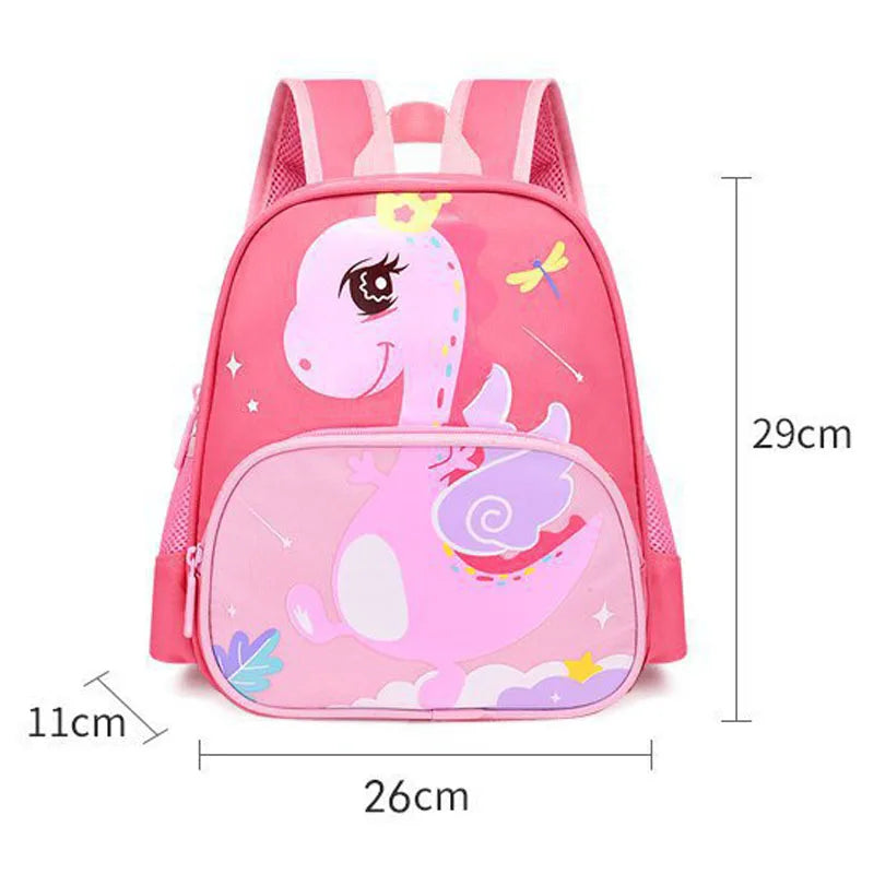 Dino Backpack Kids School Bags for 2-8 Yrs