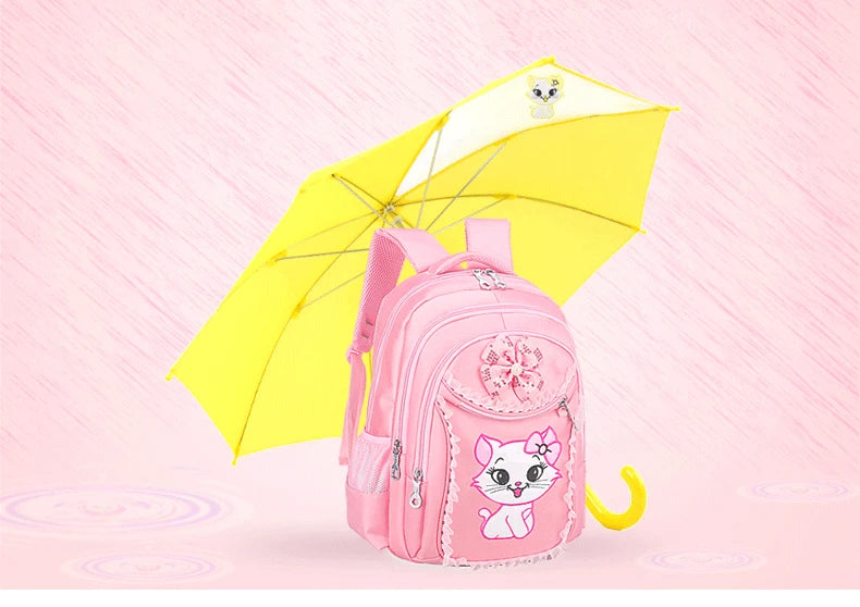 Cate Printing School Bags for Girls Teenager Schoolbag School Backpacks