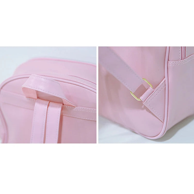 Clear Transparent Women Backpacks Jelly Student Schoolbags