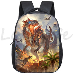 Dino Kids Backpack Animal School Bag Boys Girls Gift
