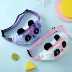 Fluffy Fanny Pack Plush Waist Bag for Kids Girls