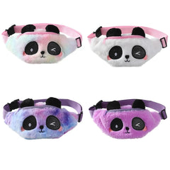 Fanny Pack Plush Waist Bag Fluffy Belt Bag for Girls
