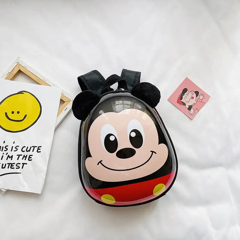 Micky Mouse School Bag for 1-5 Year Olds - Sweet 3D Girls Boys Backpack