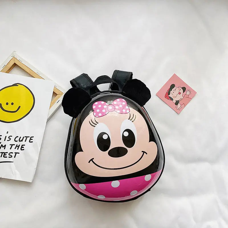 Micky Mouse School Bag for 1-5 Year Olds - Sweet 3D Girls Boys Backpack