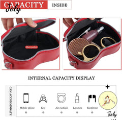 Women Red Heart Purse Love Shoulder Handbag Girls Evening Clutch Bag