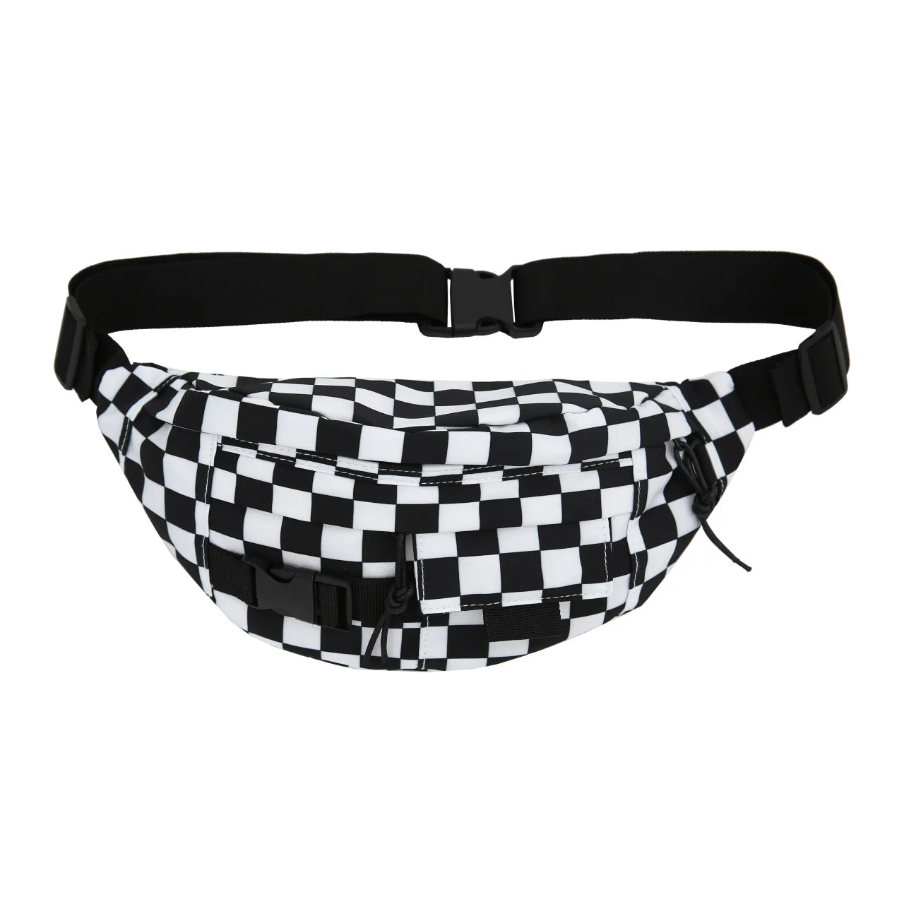 Plaid Women Fanny Pack Waist Belt Bag High Capacity