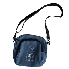 Rabbit Canvas Small Crossbody Bag Vintage Phone Purse Handbag
