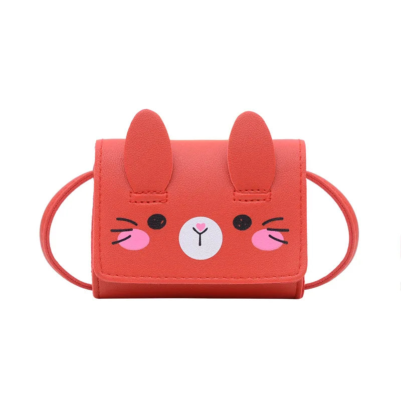 Rabbit Girls Crossbody Bag Small Coin Purse Handbag Children's Accessories