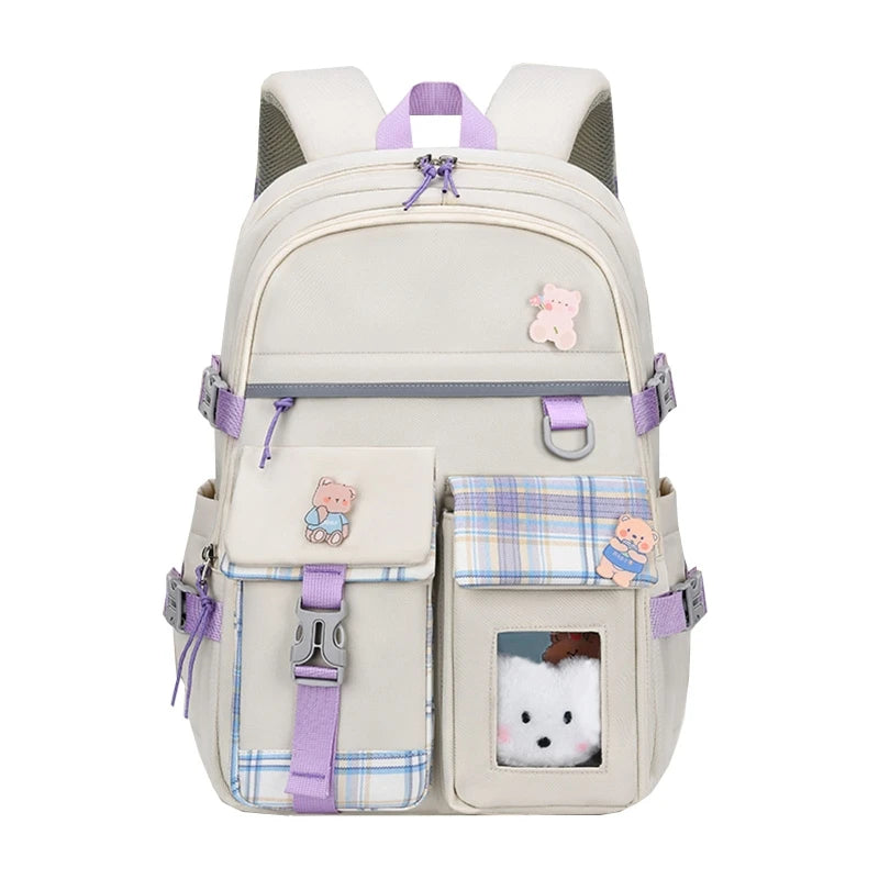 Girls School Backpack Cartoon Bookbag for Student Children