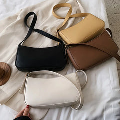 Small PU Shoulder Bags for Women Travel Totes