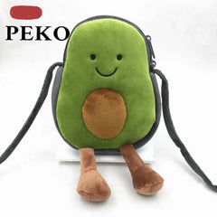 Plush Avocado Small Crossbody Messenger Bag