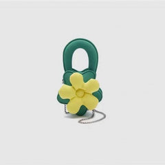 Sweet Flower Chain Shoulder Chian Crossbody Handbag