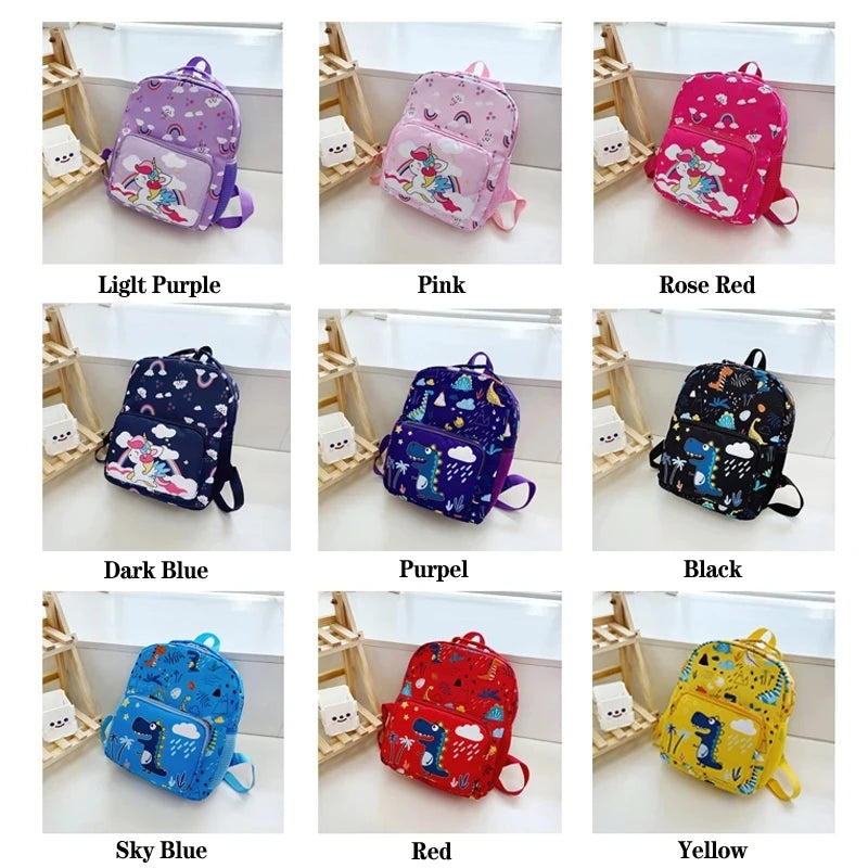 Unicorn Dinosaur Backpack School Bag for Kids Boys Girls