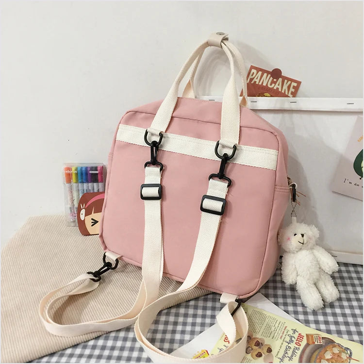 Women Backpack Multi-Function Bag Harajuku Ulzzang Female Shoulder Bag