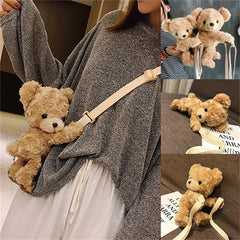 Plush Teddy Bear Doll Bag - Japanese Girl Bag