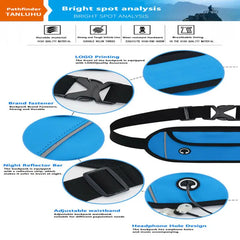 Outdoor Cycling Bum Bag Waist Pouch for Hiking Running Sport