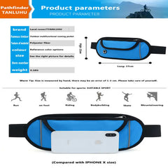 Outdoor Cycling Bum Bag Waist Pouch for Hiking Running Sport