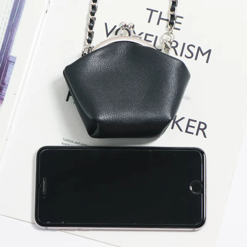 Geometric Chain Belt Bag Motorcycle Fanny Pack Women Waist Bag Kidney