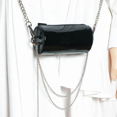 Fashionable Shoulder Bag Small Handbag Lipstick Bag Chain Tassel Evening Purse Z