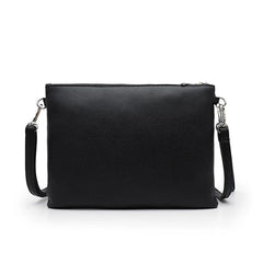Soft Leather Crossbody Bag with Tassel Chain for Women