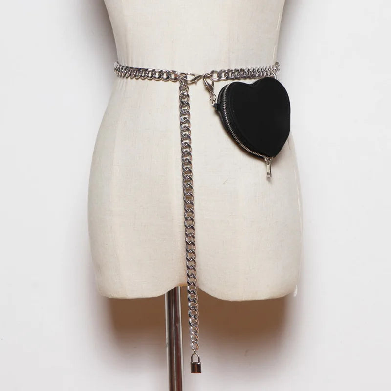 Fashionable Womens Waist Bag Small Round Mini Belt Bag Purses Sac A Main Femme