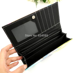 DATE A LIVE Anime Leather Purse Mayuri Clutch Wallet with Hasp