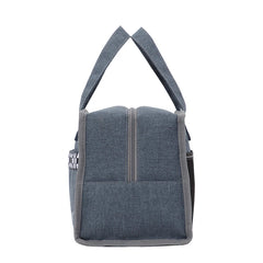 Square Insulated Kids Lunch Bag Portable Thermal Picnic Box