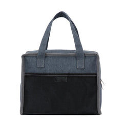 Square Insulated Kids Lunch Bag Portable Thermal Picnic Box