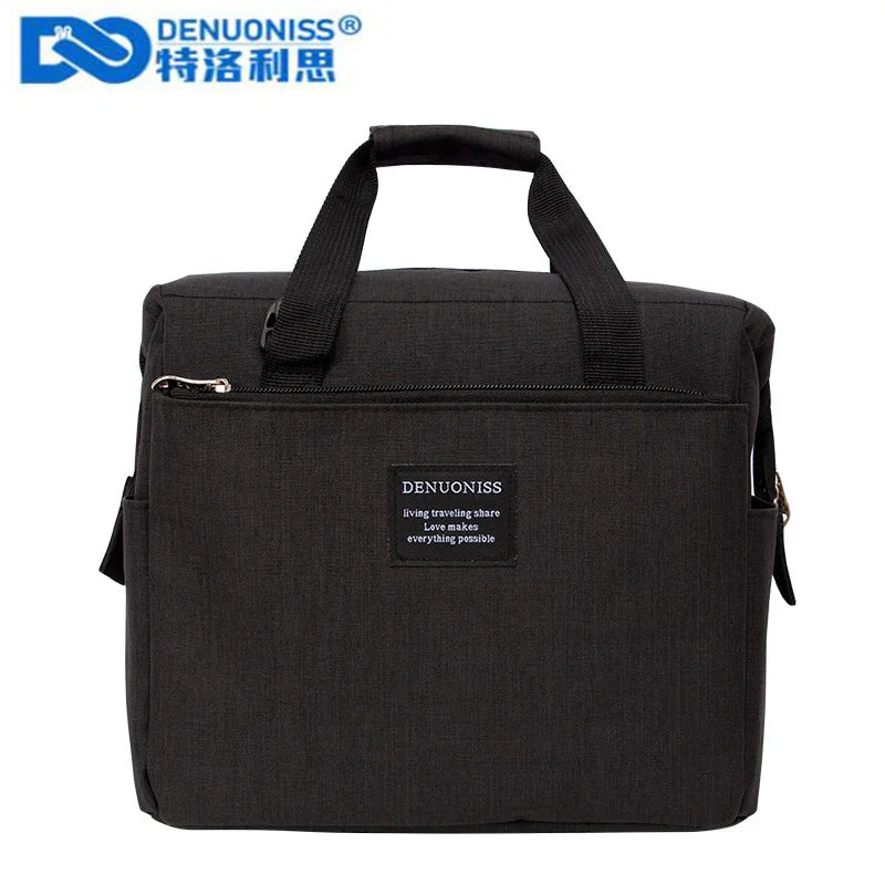 Men's Insulated Lunch Bag High Thermal Bolus Bag