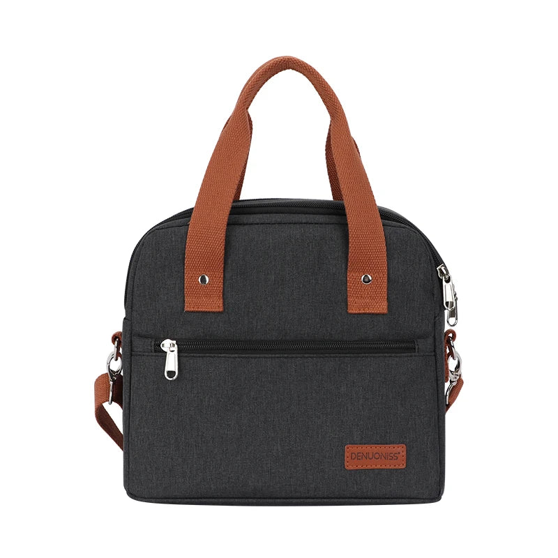 Large Capacity Insulated Lunch Bag Leakproof Portable Cooler