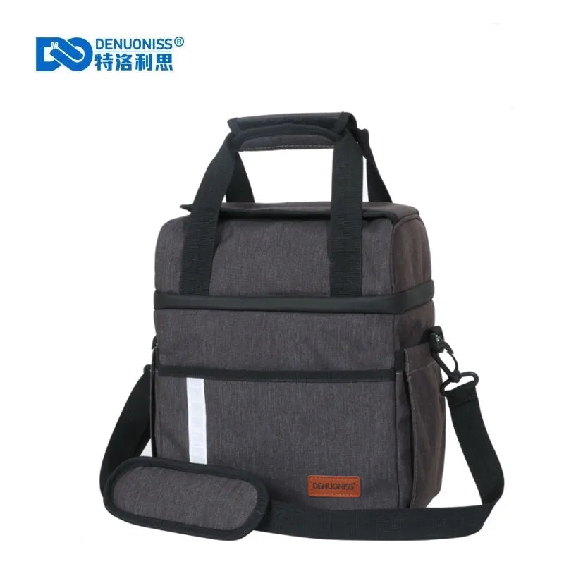 9L Large Capacity Portable Lunch Bag Beach Cooler Thermal Ice Box